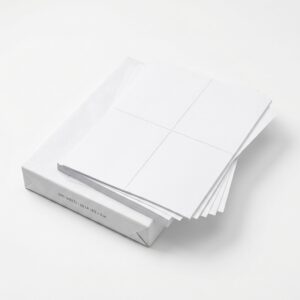 blank perforated paper